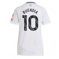 Echipament fotbal Aston Villa Emiliano Buendia #10 Tricou Deplasare 2024-25 pentru femei maneca scurta